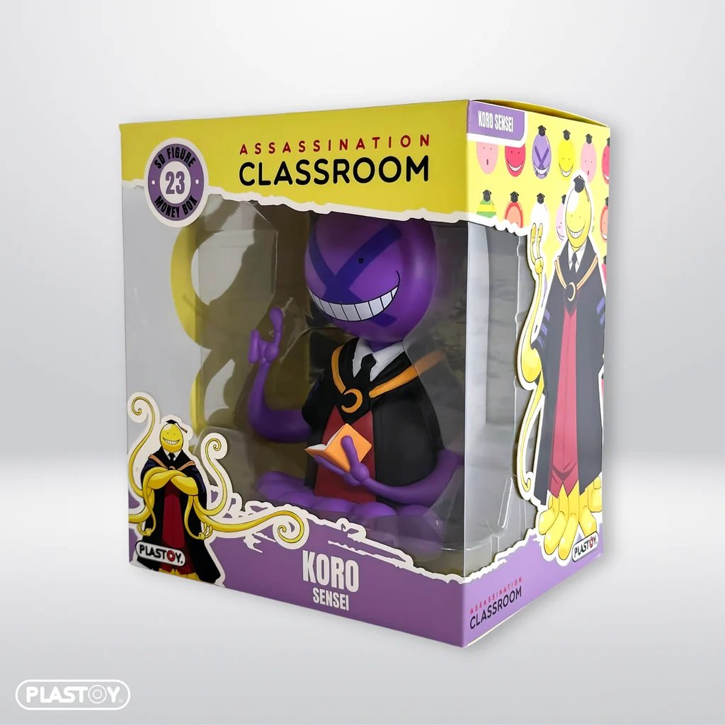 ASSASSINATION CLASSROOM - Koro Sensei "Mauve" - Tirelire PVC 16cm