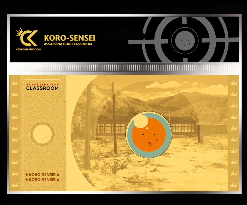 ASSASSINATION CLASSROOM - Koro-Sensei Boule - Golden Ticket