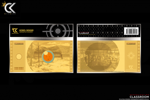 ASSASSINATION CLASSROOM - Koro-Sensei Boule - Golden Ticket